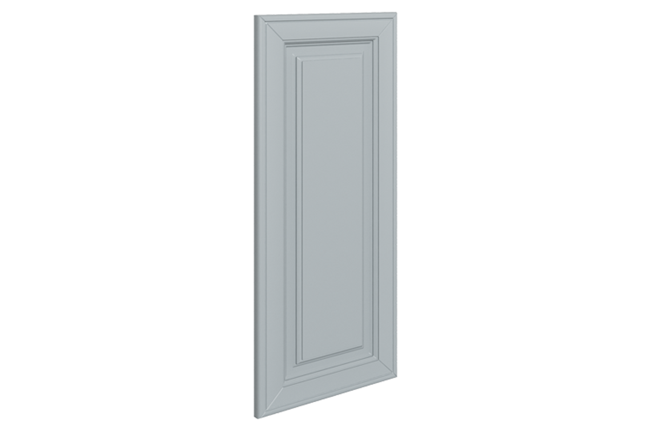 Мишель Дверь (Декор) L297 Шкаф навесной (эмаль) (сизый)
