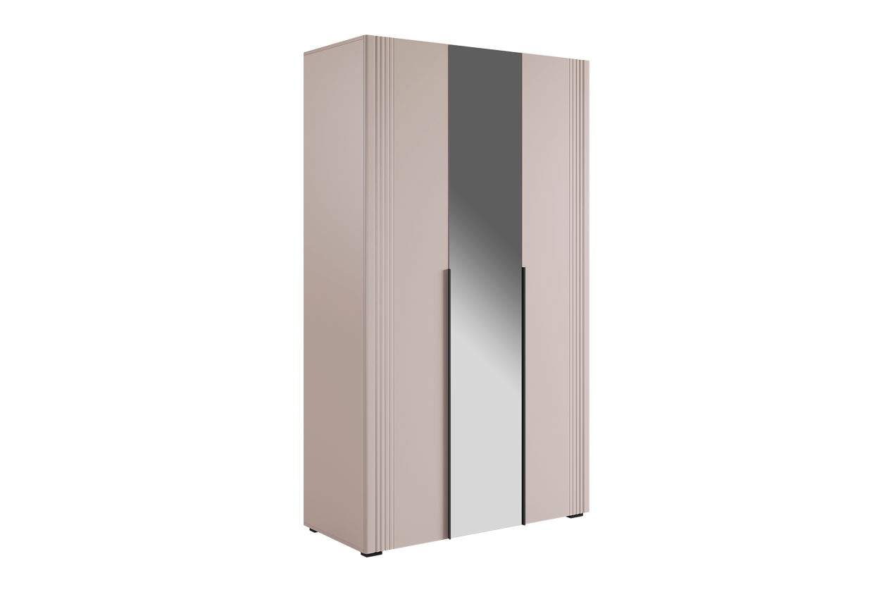 Катрин Шкаф трехдверный 105.02 (кашемир/фрапучино матовый)