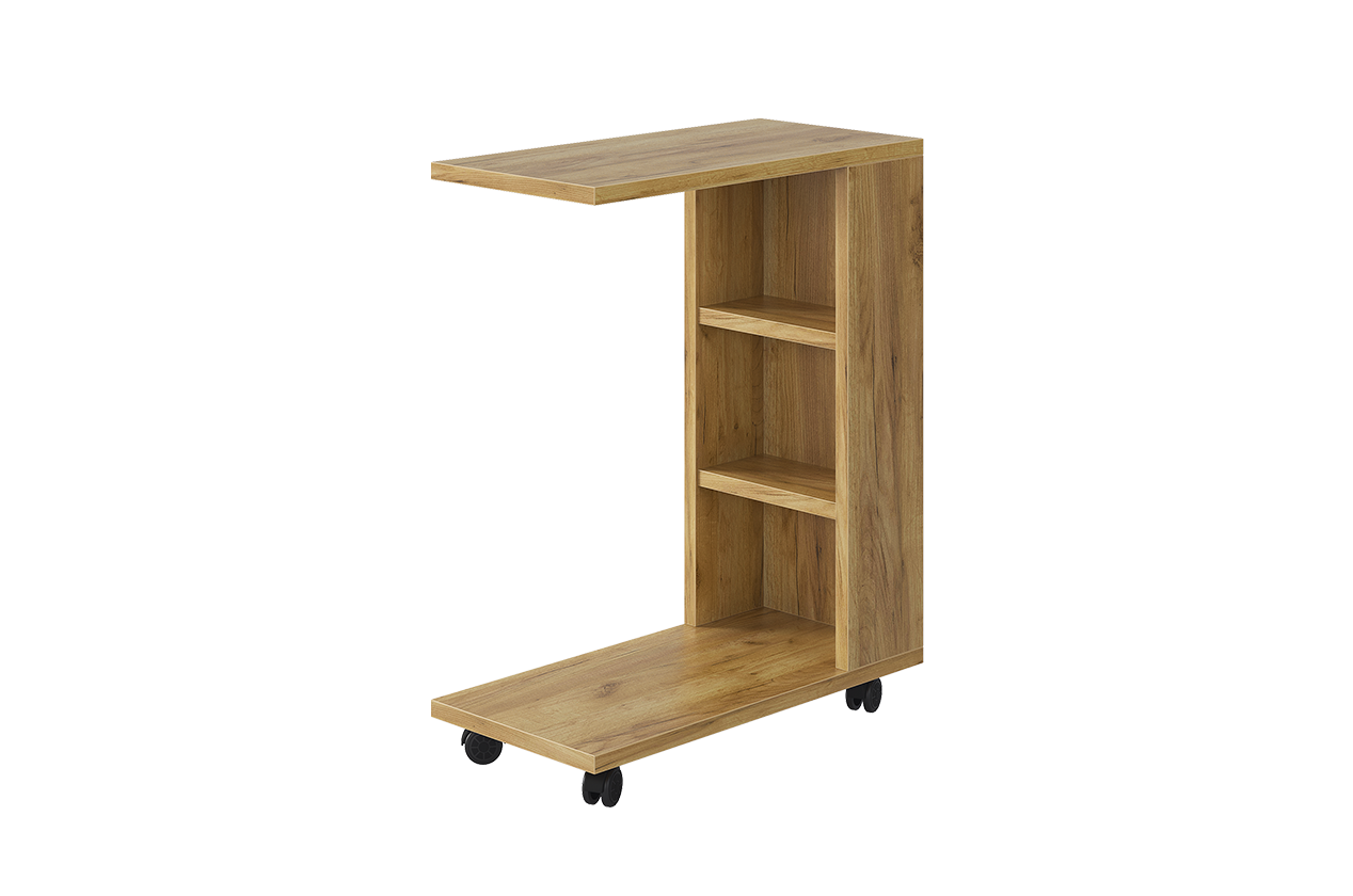 Столик прикроватный Мальта (дуб крафт золотой)