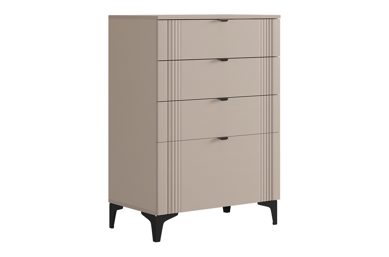 Рич Комод (кашемир/фрапучино матовый/черный)