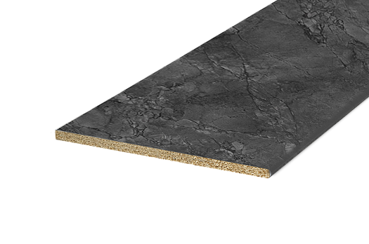 Столешница постформинг H38 L600 (мрамор империал темный)