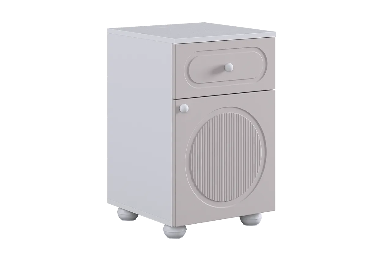 Милана Тумба (с ящиком) (белое дерево/сакура)