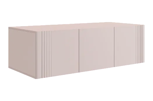 Катрин Антресоль трехдверная 117.01 (кашемир/фрапучино матовый)