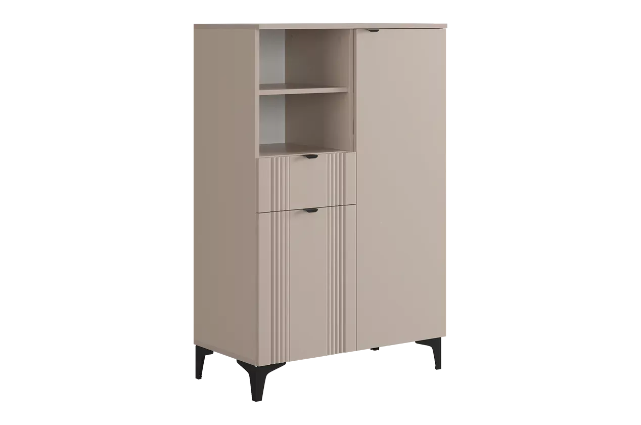 Рич Комод 2 (кашемир/фрапучино матовый/черный)