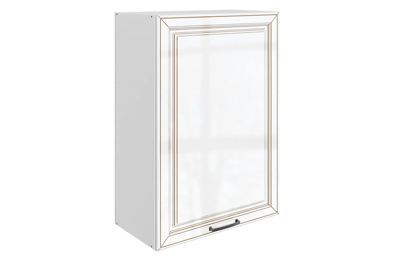 Атланта Шкаф навесной L600 Н900 (1 дв. гл.) (эмаль)