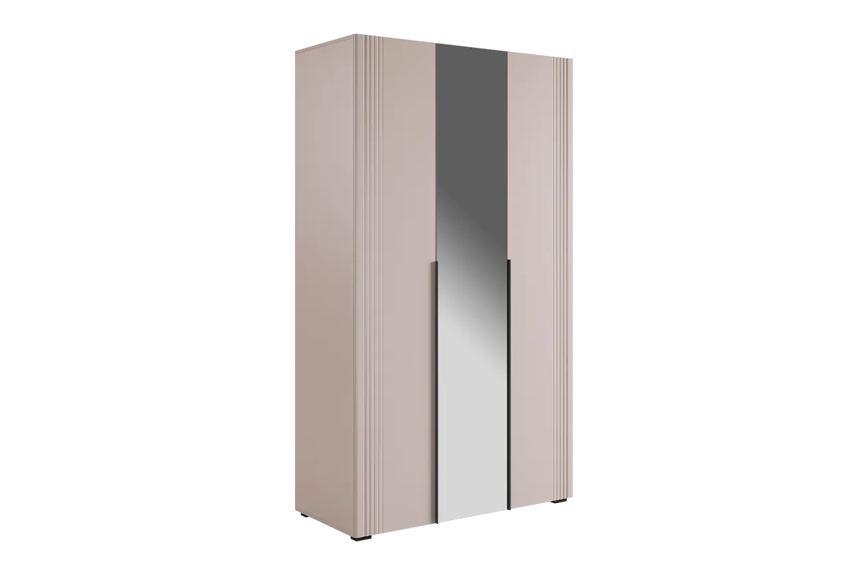 Катрин Шкаф трехдверный 105.02 (кашемир/фрапучино матовый)