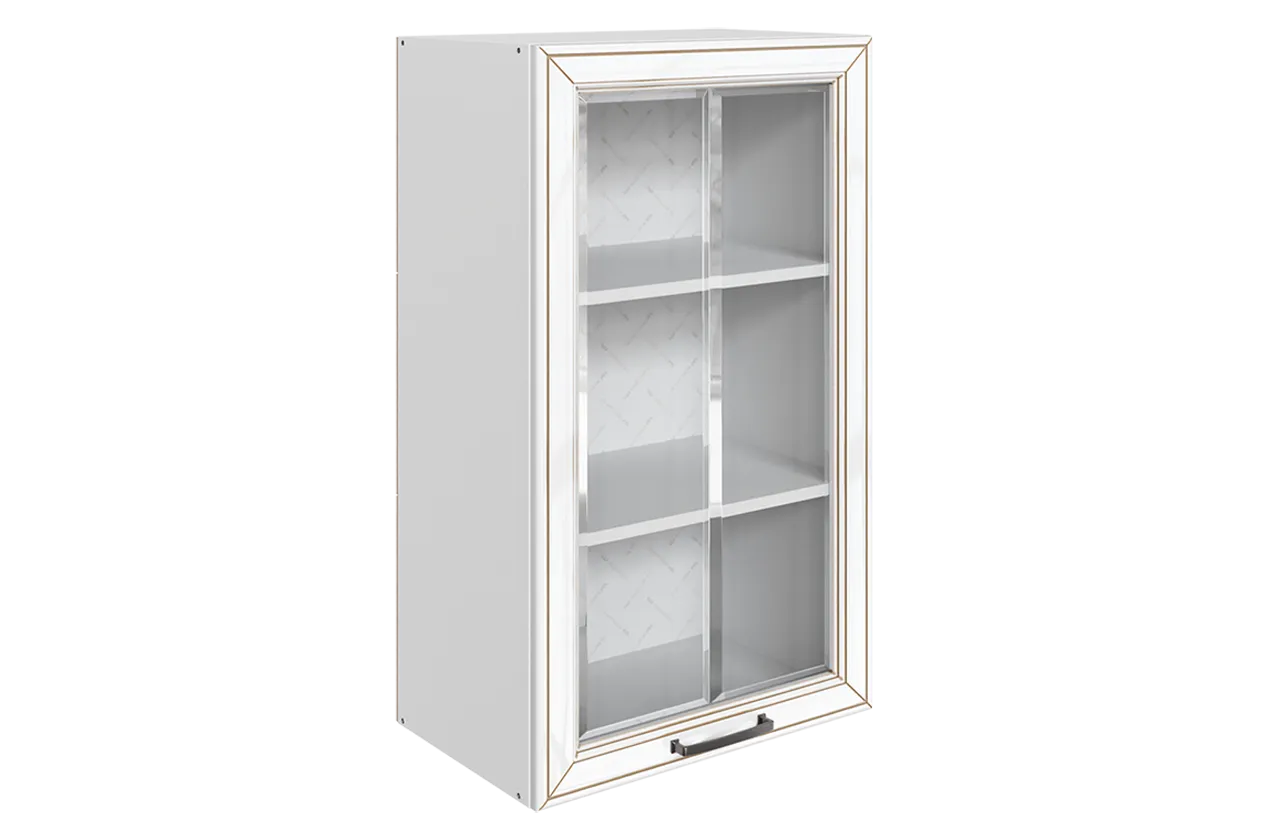 Атланта Шкаф навесной L500 Н900 (1 дв. рам.) (эмаль)