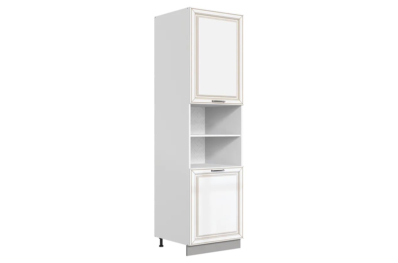 Атланта Шкаф-пенал L600 Н2321 (2 дв. гл.) (эмаль)